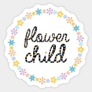 Flower child Sticker